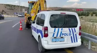 Ankara'da yol çalışmasında insan kemikleri bulundu