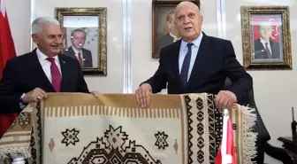 Binali Yıldırım'dan Başkan Pekmezci'ye ziyaret