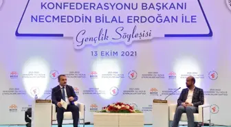 Dünya Etnospor Konfederasyonu Başkanı Bilal Erdoğan, söyleşiye katıldı