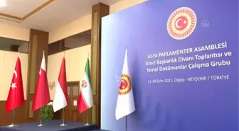 Asya Parlamenter Asamblesi 2. Başkanlık Divanı Toplantısı sona erdi