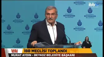 Başkan Murat Aydın'dan İBB Meclisi'nde Beykoz Çayırı Açıklaması