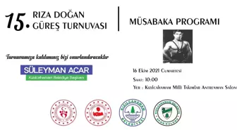 Kızılcahamam'da Rıza Doğan Güreş Turnuvası Başlıyor