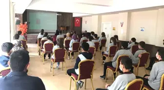 Yağlıdere'de öğrenci, öğretmen ve personellere afet farkındalık eğitimi verildi