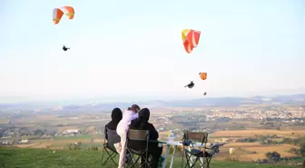 Sakarya'da yamaç paraşütçülerinin gözde adresi: Kırantepe