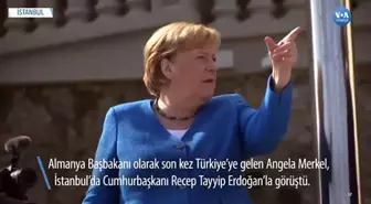 Merkel'den Erdoğan'a Samimi Veda