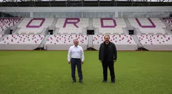 TFF yetkilileri Yeni Ordu Stadı'nda incelemelerde bulundu