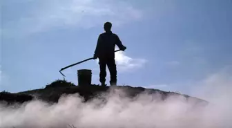 Mangal kömürü işçilerinin bin 400 rakımdaki zorlu mesaisi