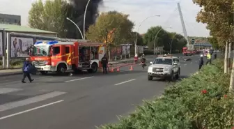 Ankara'da MTA yerleşkesindeki doğal gaz vanasında art arda patlama