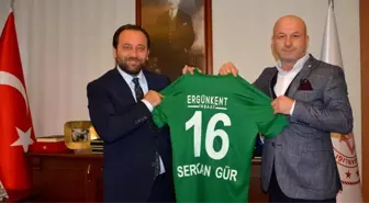 Bursaspor'dan İl Milli Eğitim Müdürü Serkan Gür'e ziyaret