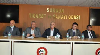 CHP milletvekilleri Sorgun'da STK temsilcileriyle bir araya geldi