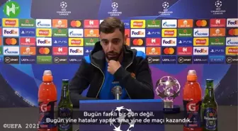 Bruno Fernandes ''Yaptığımız hataları düzeltmeye çalışıyoruz!''