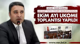 BÜYÜKŞEHİR BELEDİYESİ EKİM AYI UKOME TOPLANTISI YAPILDI