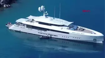 DÜNYACA ÜNLÜ LÜKS YAT 'ENDEAVOUR 2' KEKOVA'DA
