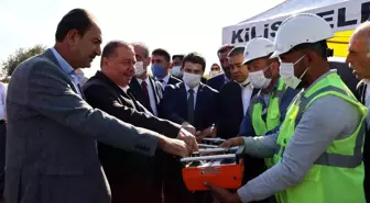 Kilis'te cami temeli atıldı