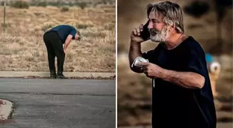 Kurusıkıdan çıkan kurşunla yönetmenin ölümüne sebep olan oyuncu Alec Baldwin'in gözyaşları döktüğü anlar ortaya çıktı