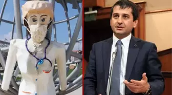 Heykel eleştirisi yapan İYİ Partili İbrahim Özkan, belediyeyi öğrenince paylaşımını sildi