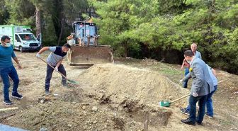 Municipality teams buried British national Godwin, who had no one