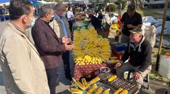 Vali Şıldak, Pazarda esnaf ve vatandaşlarla görüştü