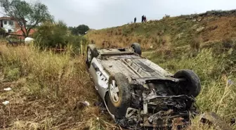 Çanakkale'nin Gelibolu ilçesindeki trafik kazasında 2 kişi yaralandı