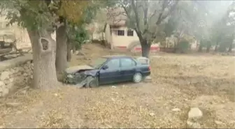 Son dakika haberleri! Ağaca çarpan otomobildeki sürücü öldü, eşi yaralandı