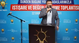 AK Parti, Bergama'da 'istişare ve vefa' toplantısı yaptı