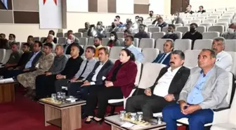 Besni'de, uyuşturucuyla mücadele konferansı verildi