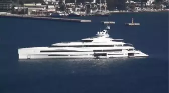 Bill Gates arrived in Bodrum with his luxury yacht