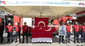 Görev Şehidi Büyükşehir İtfaiye Eri İrfan Çelik, Son Yolculuğuna Uğurlandı