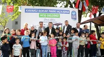 Güzeltepe Kavaklı Sokak Parkı açıldı