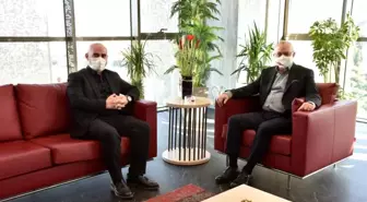 Başkan Ergün, Baro Başkanı Rona'yı Ağırladı