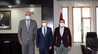 MATSO Turizm Fakültesi Dekanı Prof. Dr. Cem Oktay GÜZELLER ve Doç. Dr. Fatih USLU'dan Kaymakamımız Abdulkadir DEMİR'e Makamında Ziyaret…