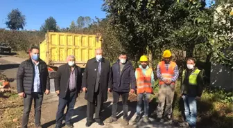 Araklı'da Doğalgaz Çalışmaları Devam Ediyor