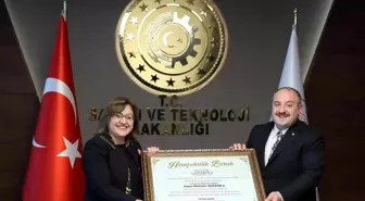 Son dakika haberleri... Gaziantep'ten, Sanayi ve Teknoloji Bakanı Mustafa Varank'a hemşehrilik beratı