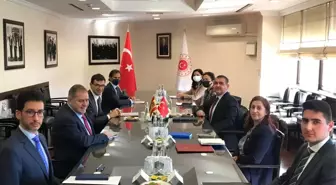 Dışişleri Bakan Yardımcısı ve AB Başkanı Büyükelçi Faruk Kaymakcı İspanya Dışişleri, AB ve İşbirliği Bakanlığı Devlet Sekreteri Büyükelçi Juan...