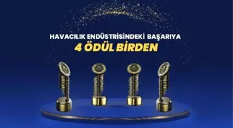 Havacılık endüstrisindeki başarıya 4 ödül birden