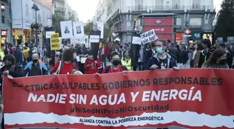 İspanya'da enerji fiyatlarındaki artışlar ilk kez protesto edildi