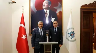 9'uncu Kolordu Komutanı Tümgeneral Erhan Uzun, Sayın Valimiz Mehmet Makas'ı Makamında Ziyaret Etti