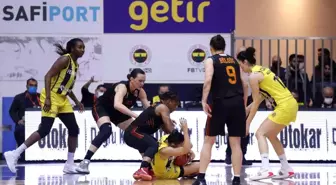 Kadınlar Basketbol Süper Ligi: Fenerbahçe: 74 - Galatasaray: 56