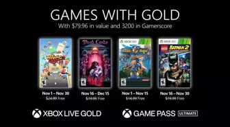 Xbox Live Gold Kasım 2021 ücretsiz oyunları açıklandı