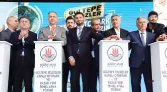 Kağıthane'de Gültepe-Telsizler Otopark ve Kapalı Pazaryeri projesinin temeli atıldı