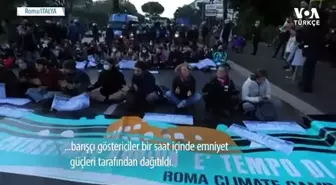 Protestocular G20 Zirvesi'ne Giden Yolu Kapattı