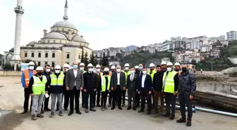 BAŞKAN ZORLUOĞLU PROJE ÇALIŞMALARINI YERİNDE İNCELEDİ