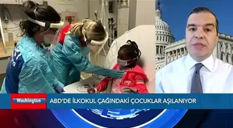 ABD'de 5-11 Yaş Arası Çocuklarda Aşılama Başladı