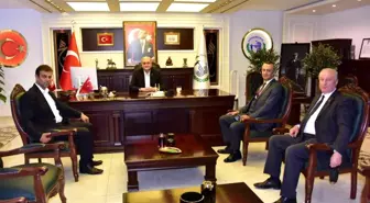 Başkan Bakkalcıoğlu'na ziyaretler