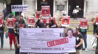 Filipinler'de Bongbong Marcos karşıtı protesto