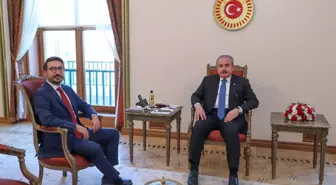 TBMM Başkanı Şentop, AA Genel Müdürü Karagöz'ü kabul etti