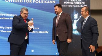 TASAM'dan Başkan Büyükakın'a Stratejik Vizyon Sahibi siyasetçi ödülü