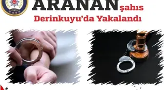 Aranan şahıs yol kontrolünde yakalandı