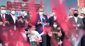 Batman'da Cumhurbaşkanı Erdoğan'a sevgi seli