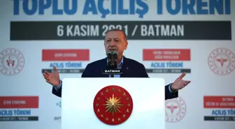 Son dakika haberi... Cumhurbaşkanı Erdoğan, Batman'da toplu açılış töreninde konuştu: (3)